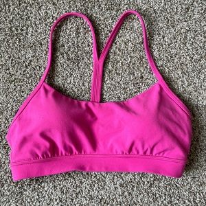LULULEMON SONIC PINK FLOW Y BRA